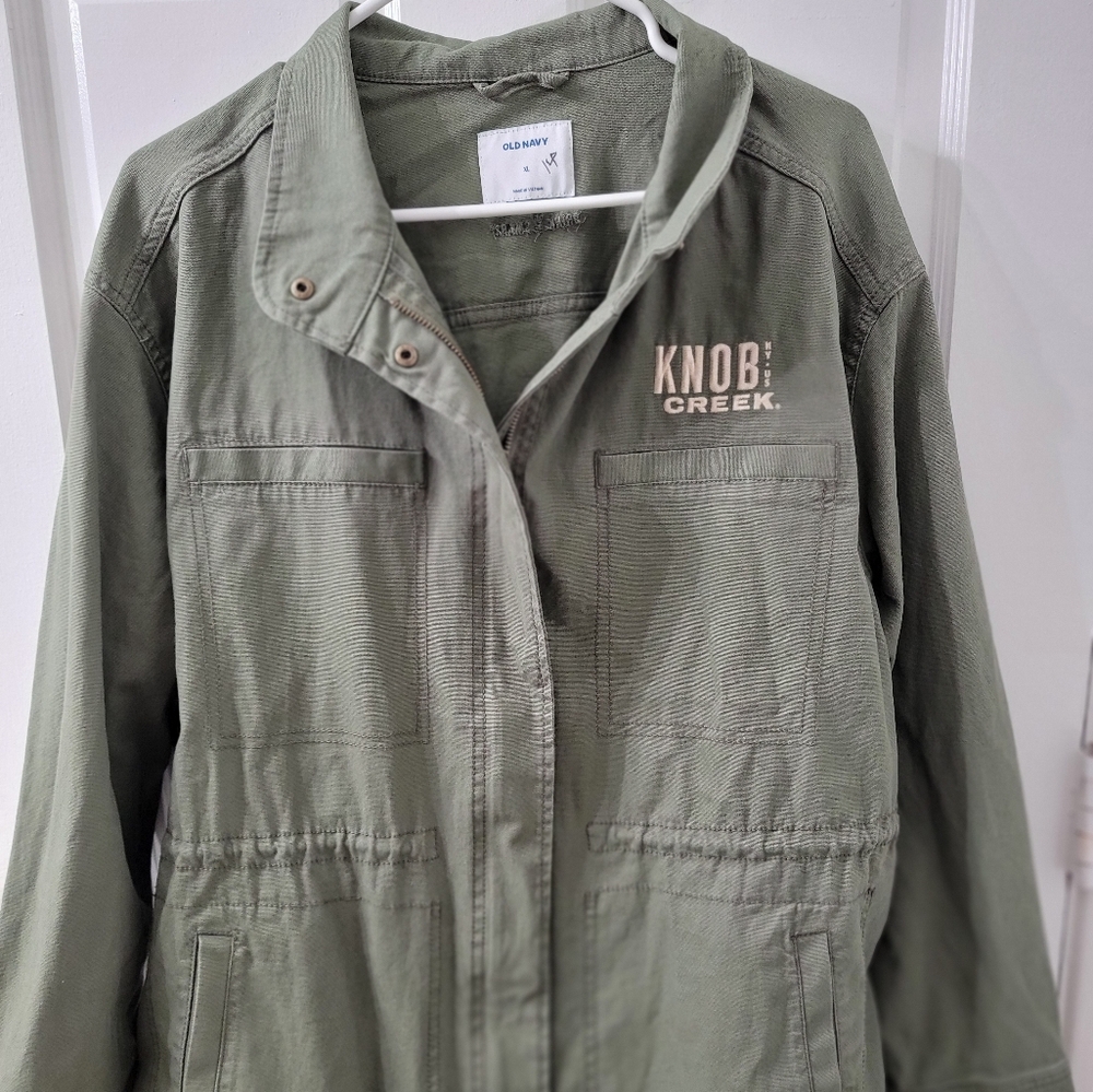 Old Navy Utility Jacket in Sage Green